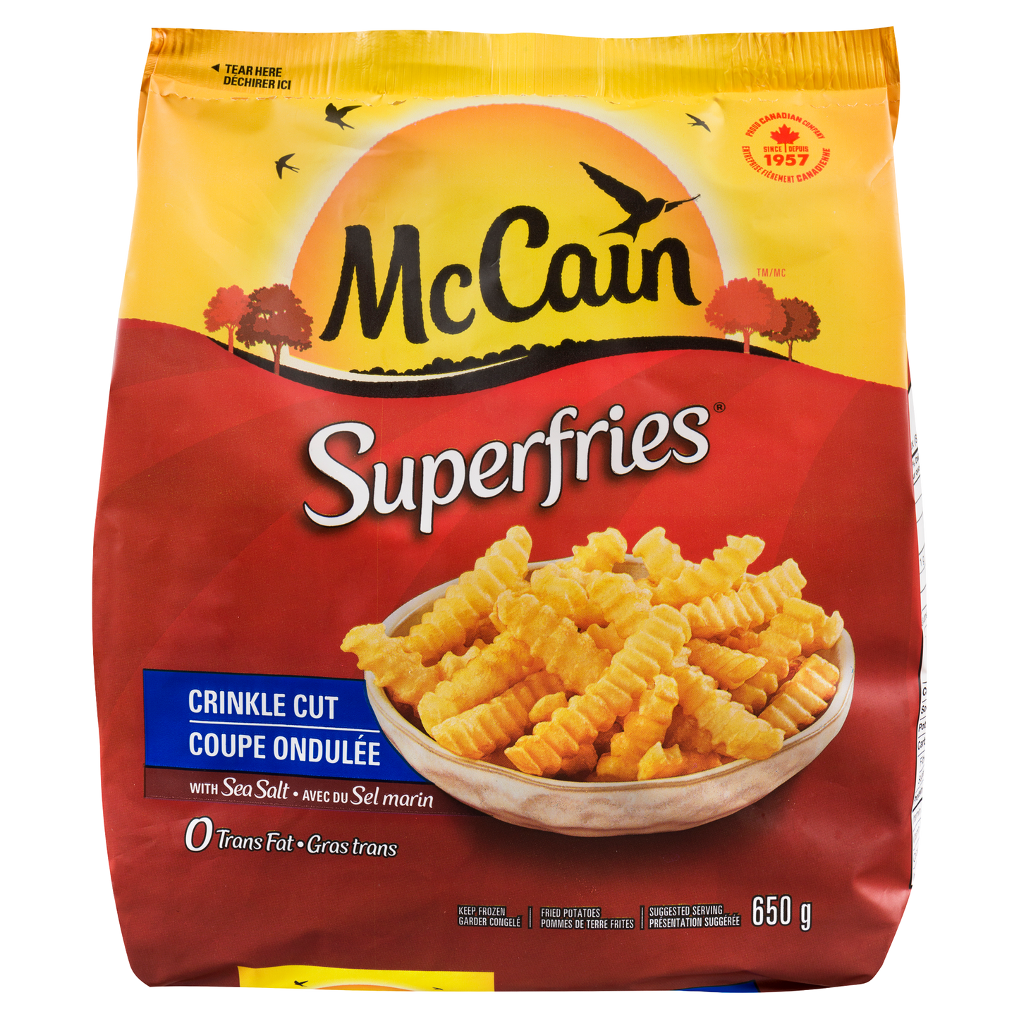 Mc Cain Superfries Crinkle Cut 650g