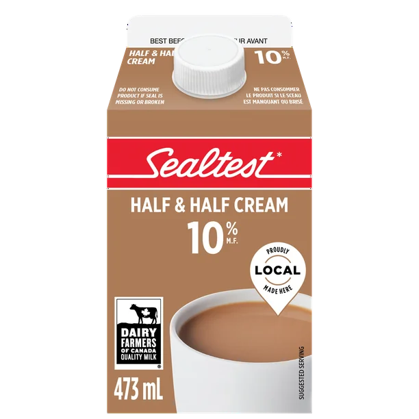 Sealtest 10% Half & Half Cream 473ml