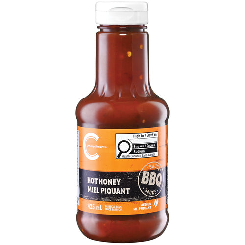 Compliments ot honey miel piquant 425ml