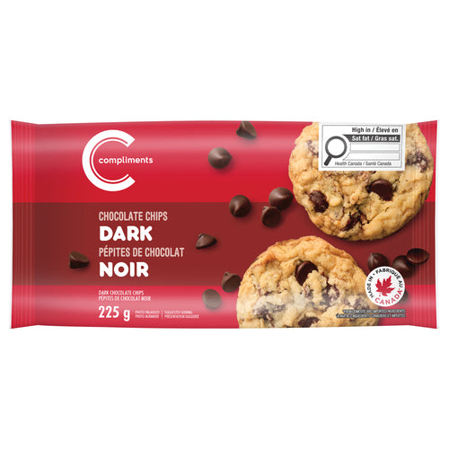 Compliments Dark Chocolate Chips 225g