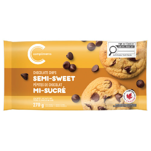 Compliments Semi Sweet Chocolate Chips 270g