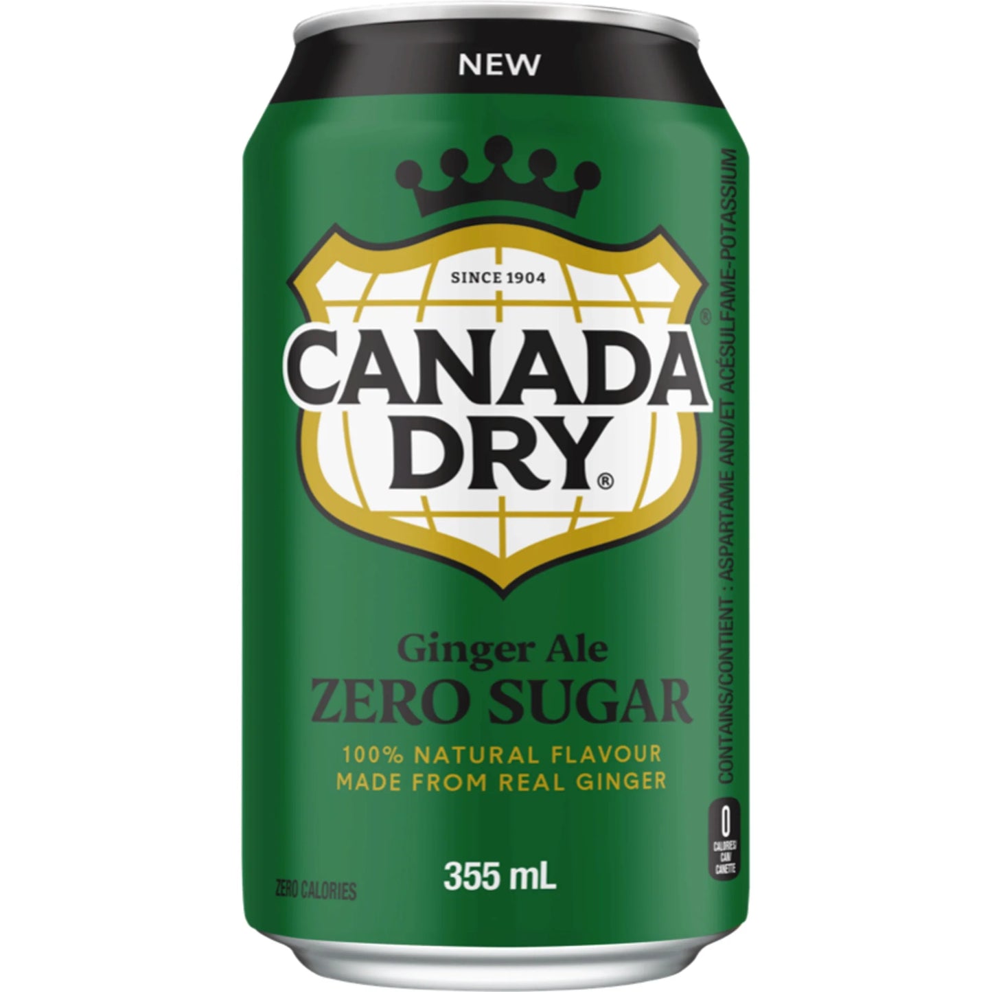 Canada Dry Ginger ale Zero 355ml