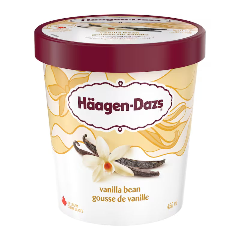 Haagen-Dazs Vanilla Bean Ice Cream 450ml