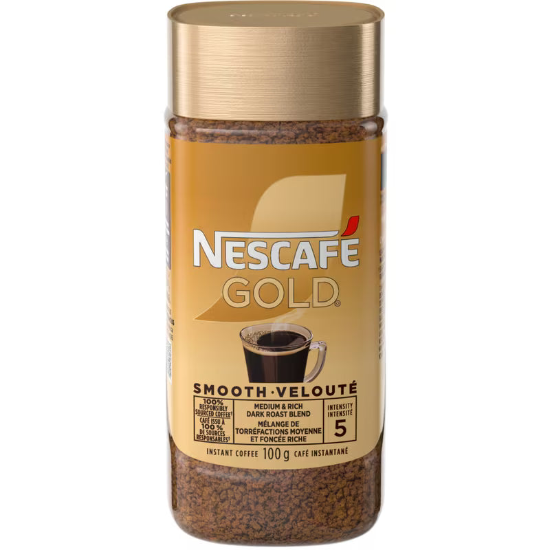 Nescafe Gold Smooth Instant Coffee 100g