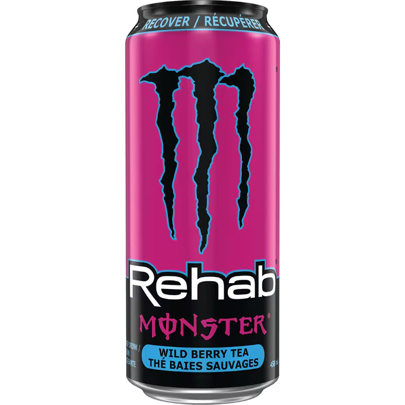 Monster Energy Rehab Wild Berry Tea 473ml