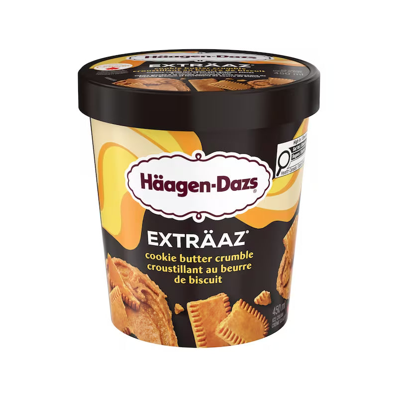 Haagen-Dazs Extraaz Cookie Butter Crumble Ice Cream 450ml