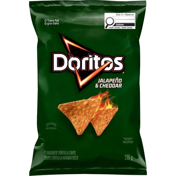 Doritos jalapeno & Cheddar 235g