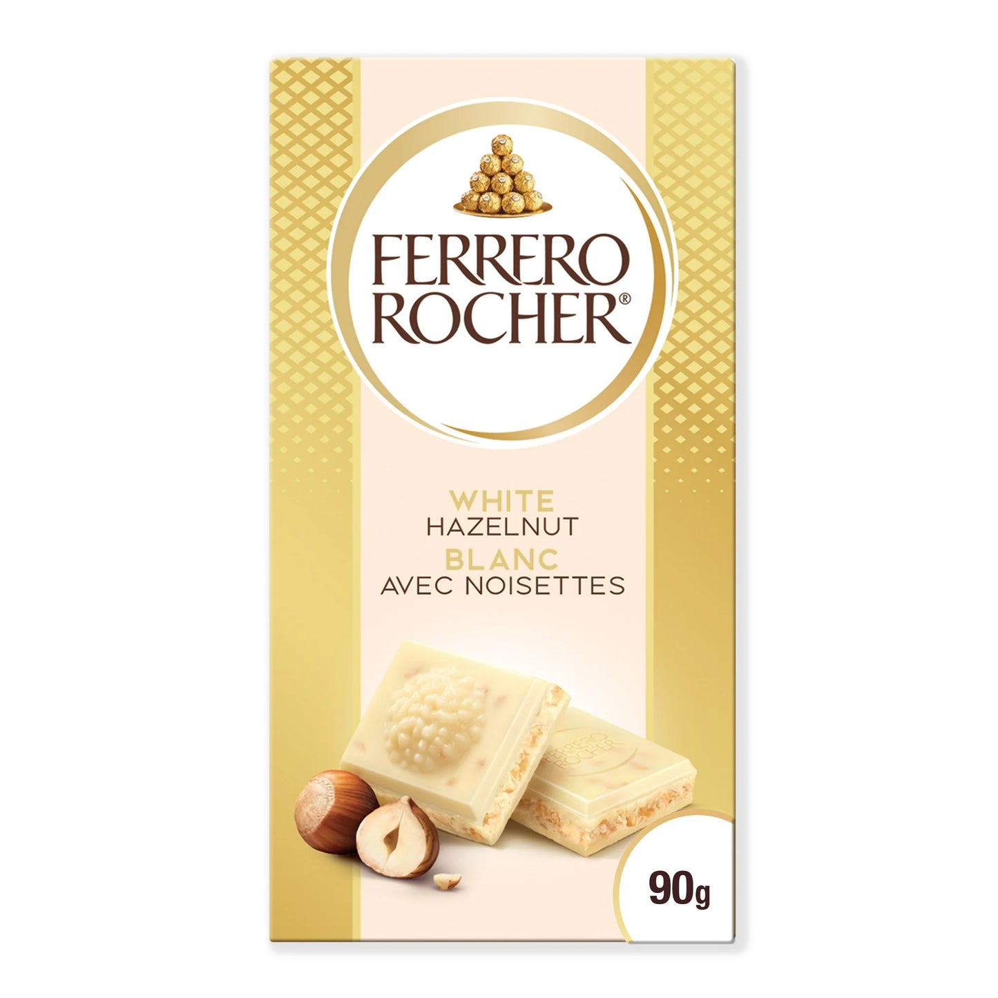Ferrero Rocher White Hazelnut 90g