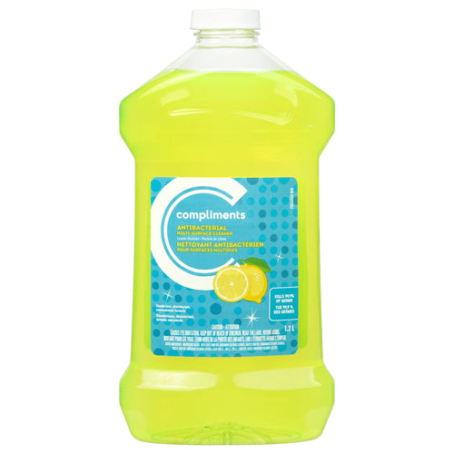 Compliments Anti Bacterial Multi- Surface Cleaner Lemon 1.2l