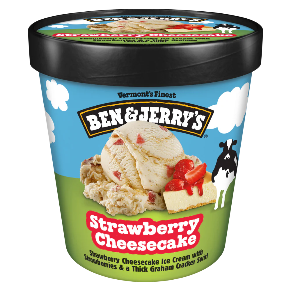 Ben&Jerry's Strawberry Cheesecake 473ml