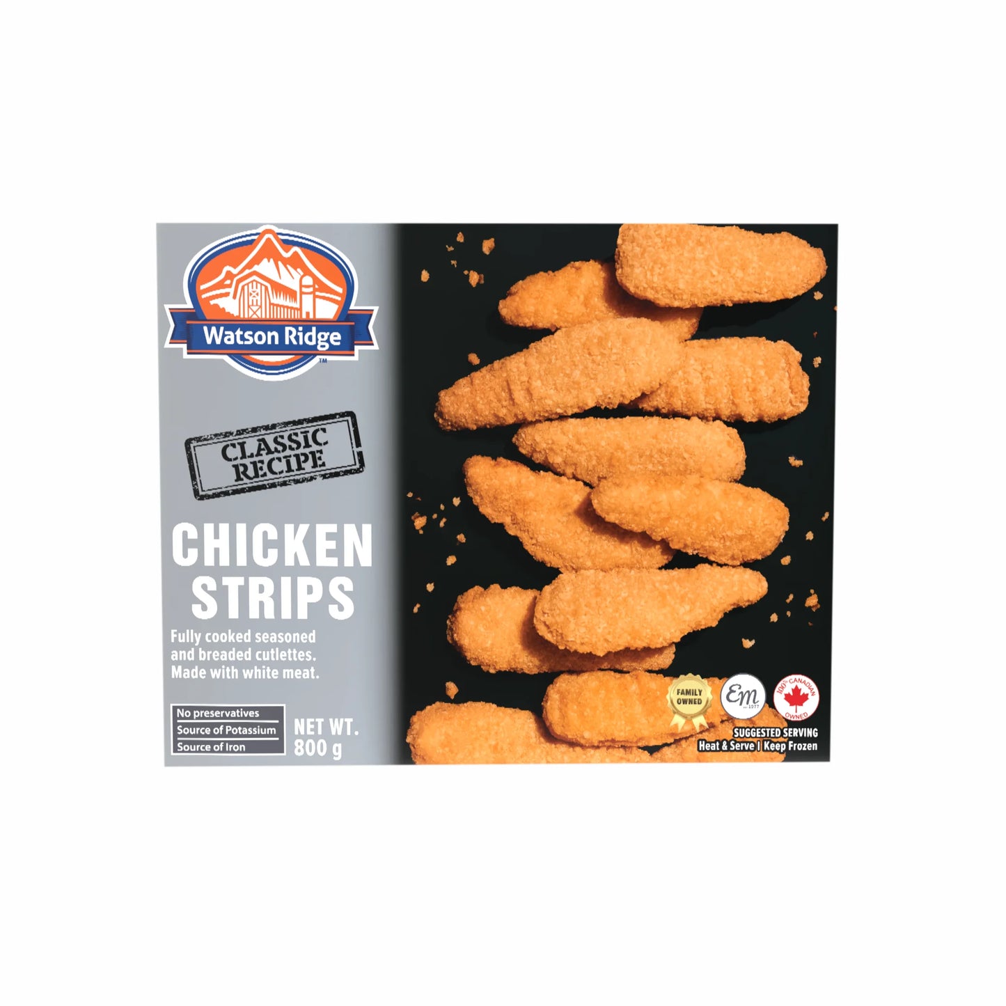 Watson Ridge Classic Chicken Strips 800g