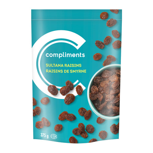 Compliments Sultana Raisins 375g