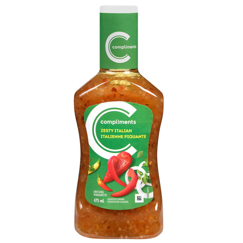 Compliments zesty italian 475ml
