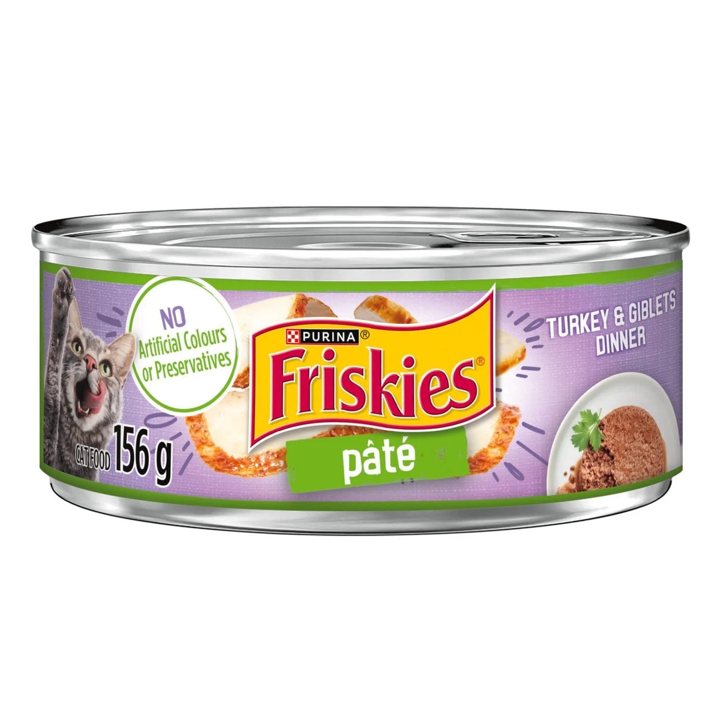Friskies Pate Turkey & Giblet Dinner 156g