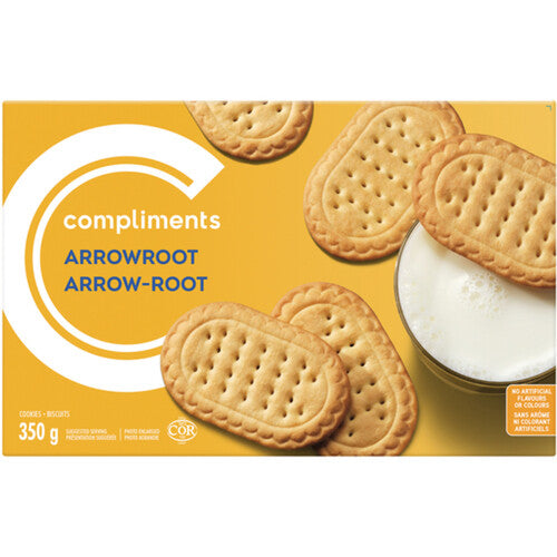 Compliments Arrow Root Cookies 350g