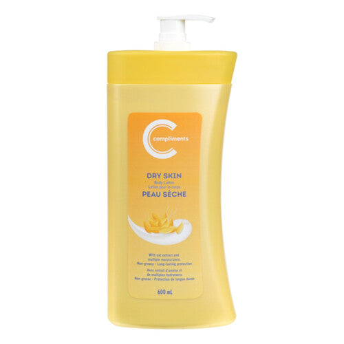 Compliments Dry Skin Body Lotion 600ml