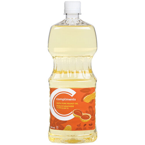 Compliments pure peanut oil 996ml