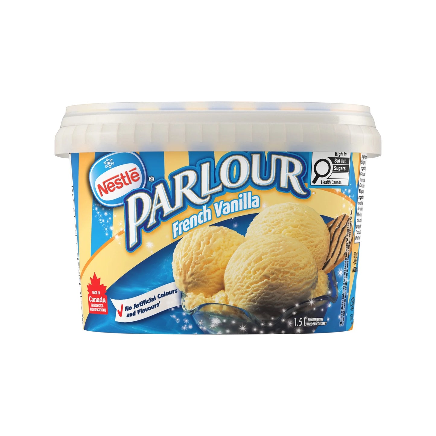 Nestle Parlour French Vanilla Ice Cream 1.5L