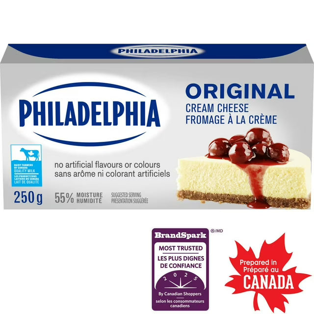 Philadelphia Original Cream Cheese Bar 250g