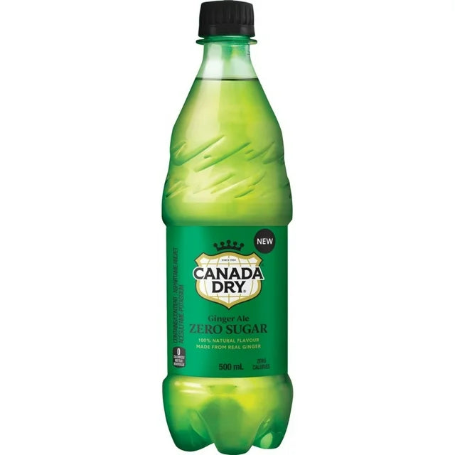 Canada Dry gingerale Zero 500ml