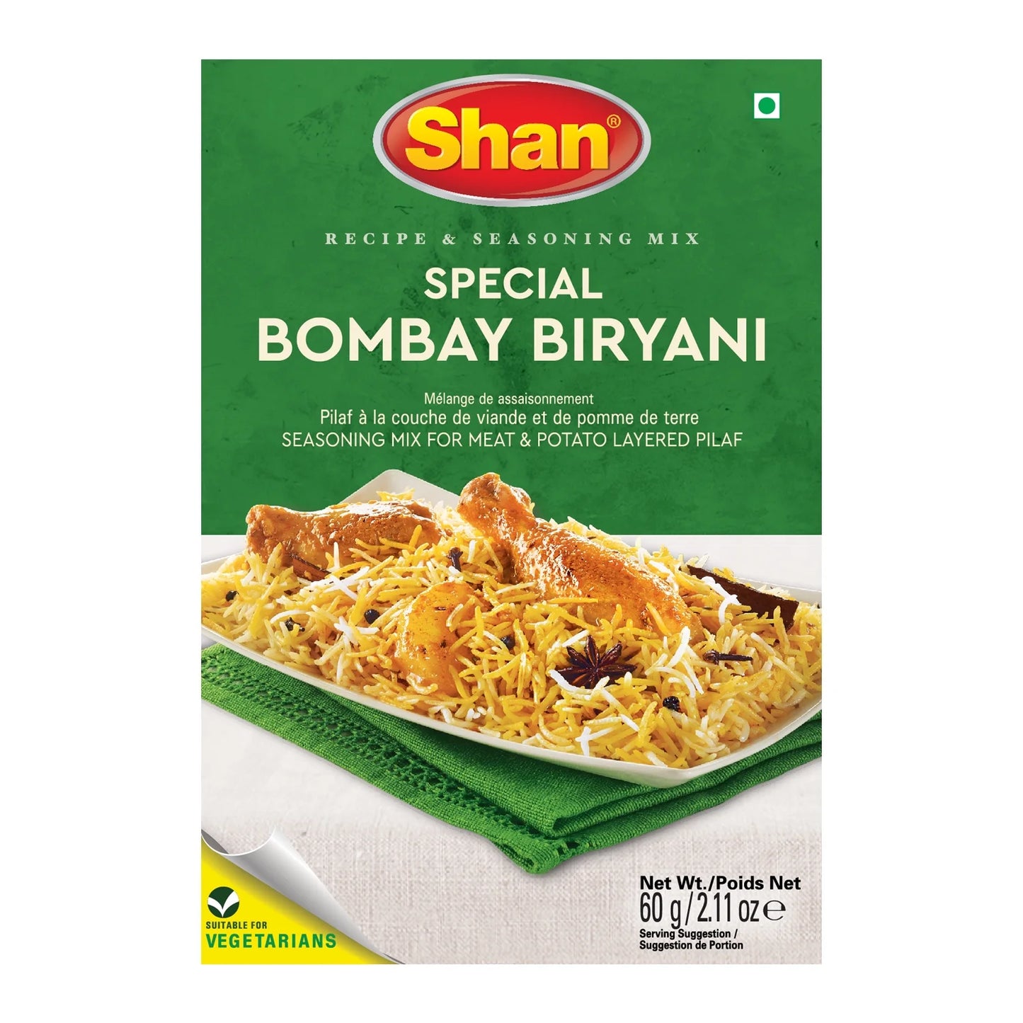 Shan Special bomaby biryani 60g