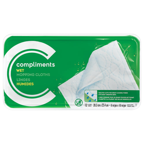 Compliemnts Spray Mopping Pads 12pcs
