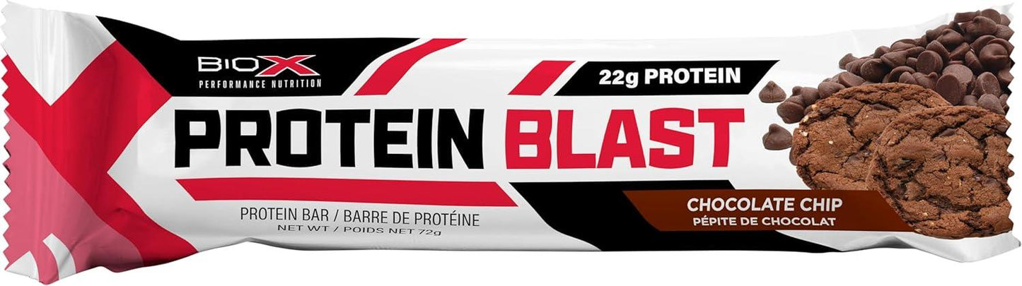 BioX Protein Bar 22g Chocolate Chip 72g