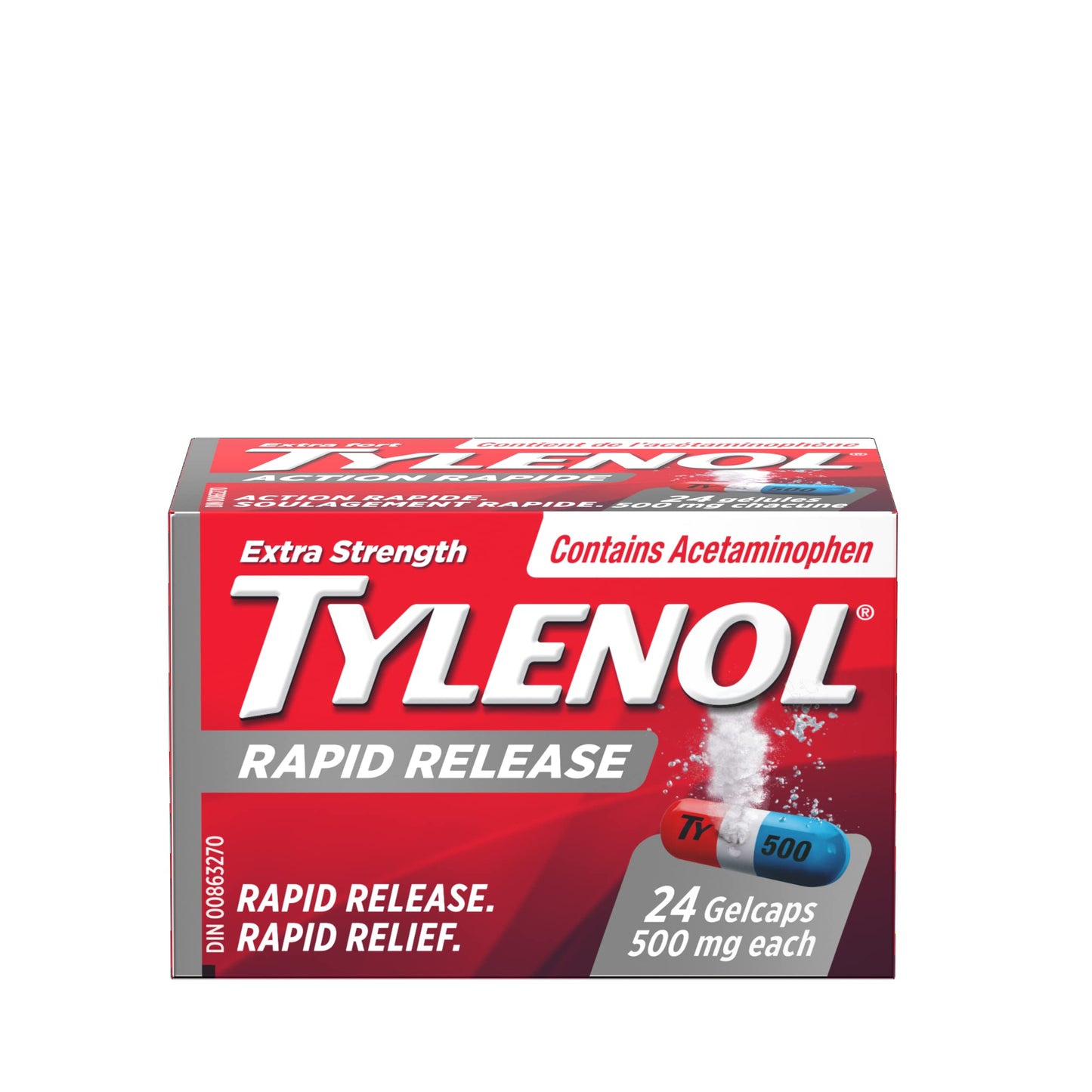 Tylenol Rapid Release 500mg 24pk