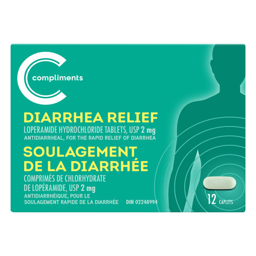 Compliments Diarrhea Relief 12pk
