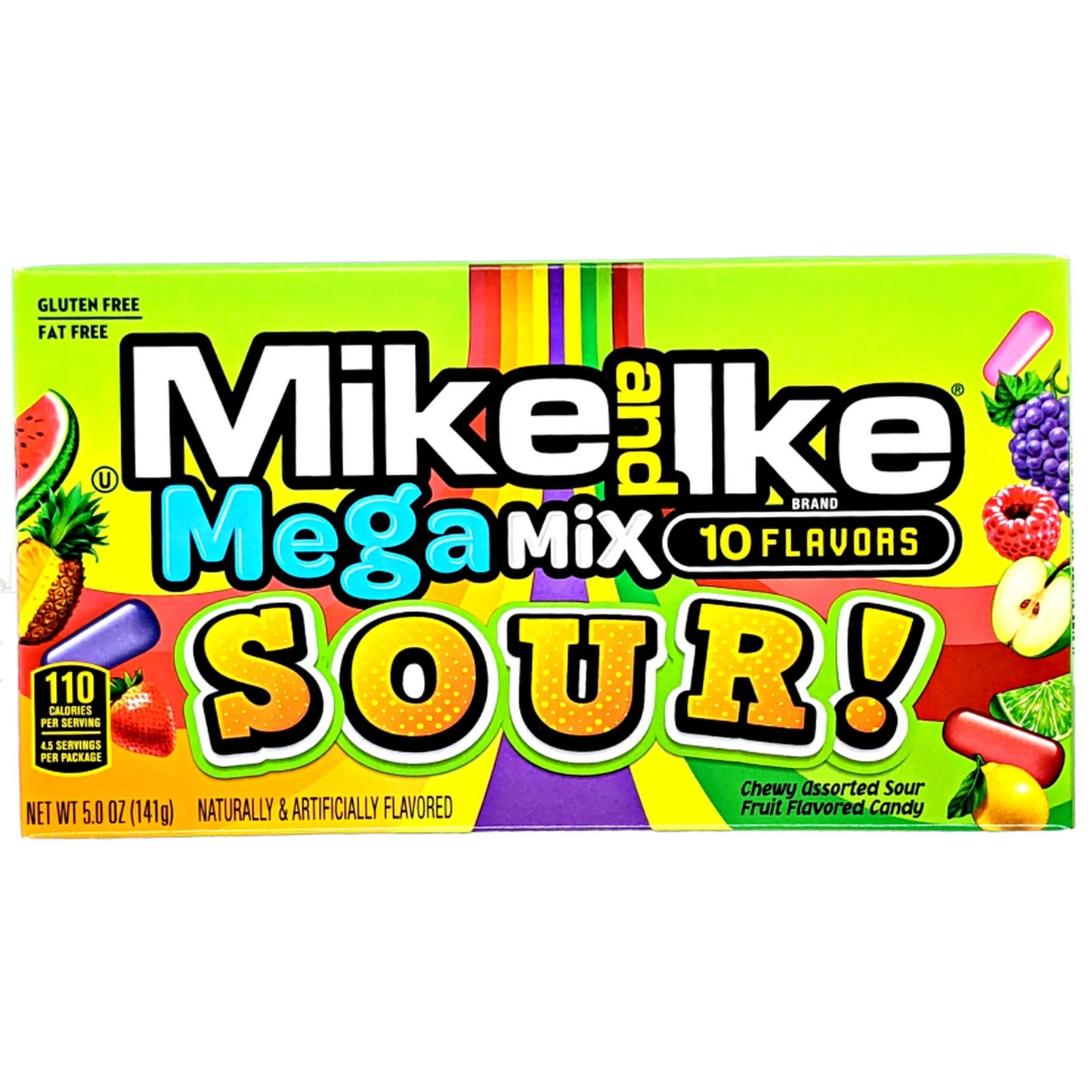 Mike and Ike Mega Mix Sours 120g
