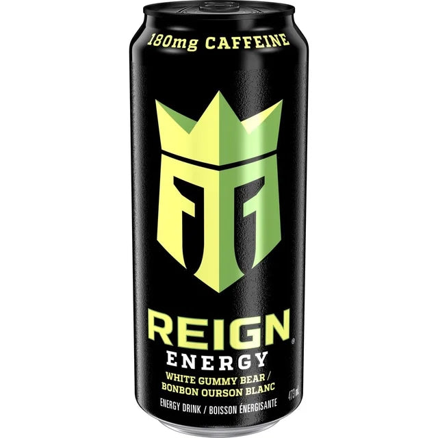 Reign Energy White Gummy Bear 473ml