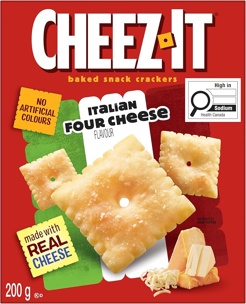 Cheez-IT Italian Four Cheese Crackers 200g