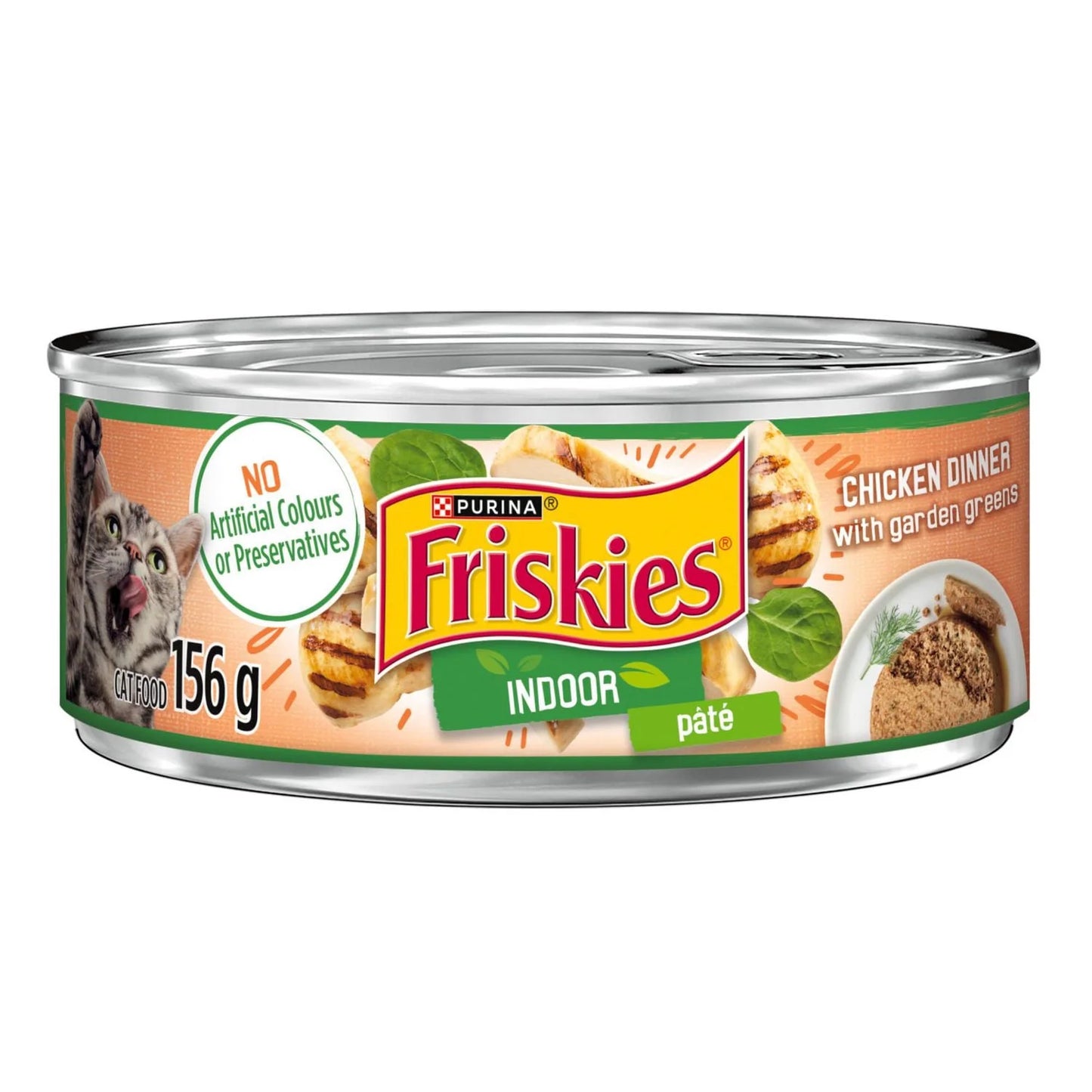 Purina Friskies Indoor Chicken Dinner 156g