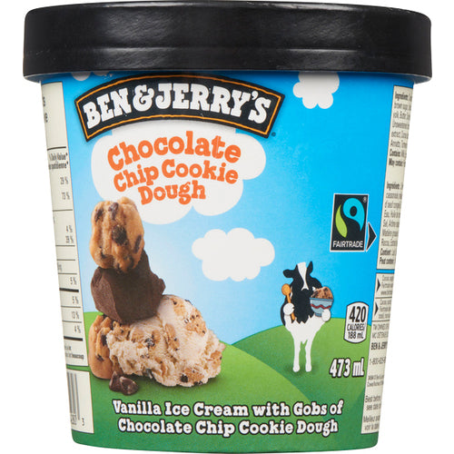 Ben&Jerry's Chocolate Chip Cookie Dough 473ml