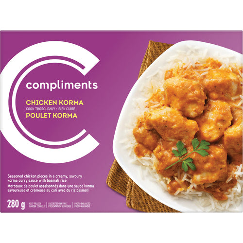Compliments Frozen Chicken Korma & Rice 280g