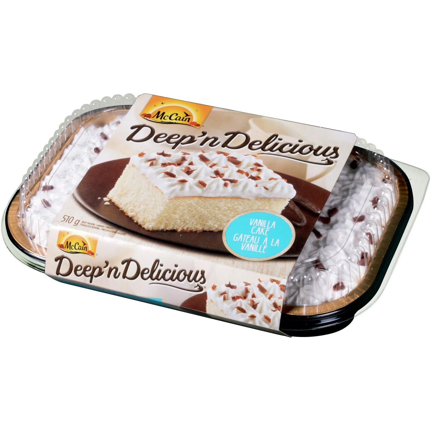 McCain Deep'n Delicious Vanilla Cake 510g