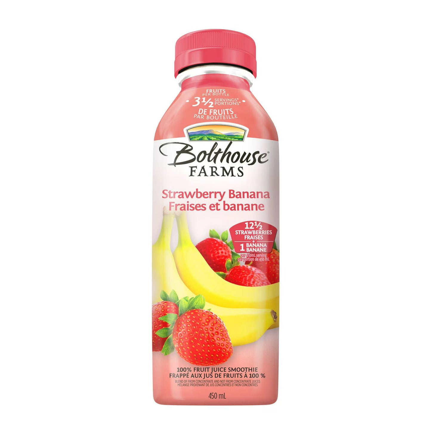 Bolthouse Farms Strawberry Banana Smoothie 450ml