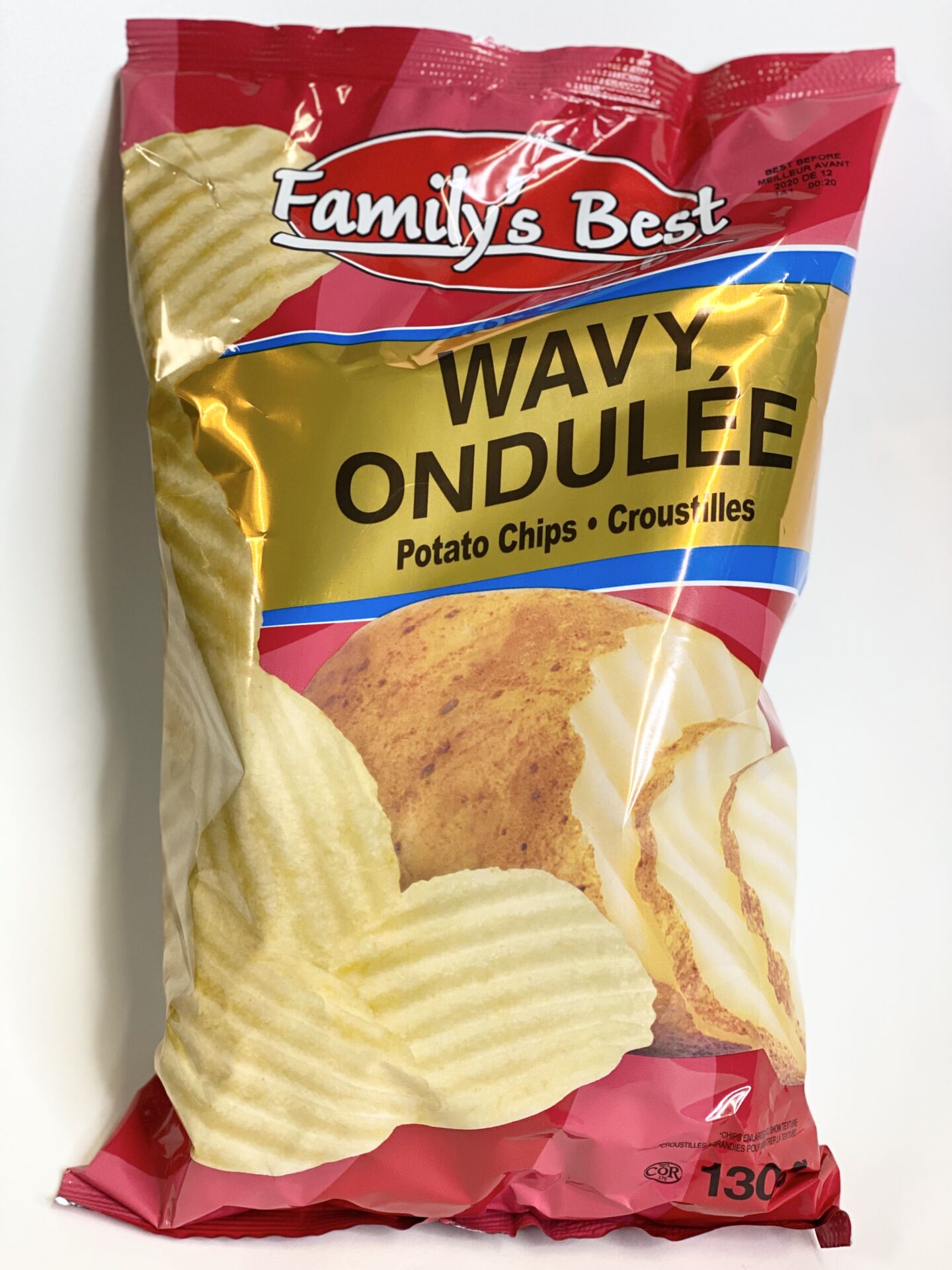 Family’s Best Wavy Potato Chips 130g