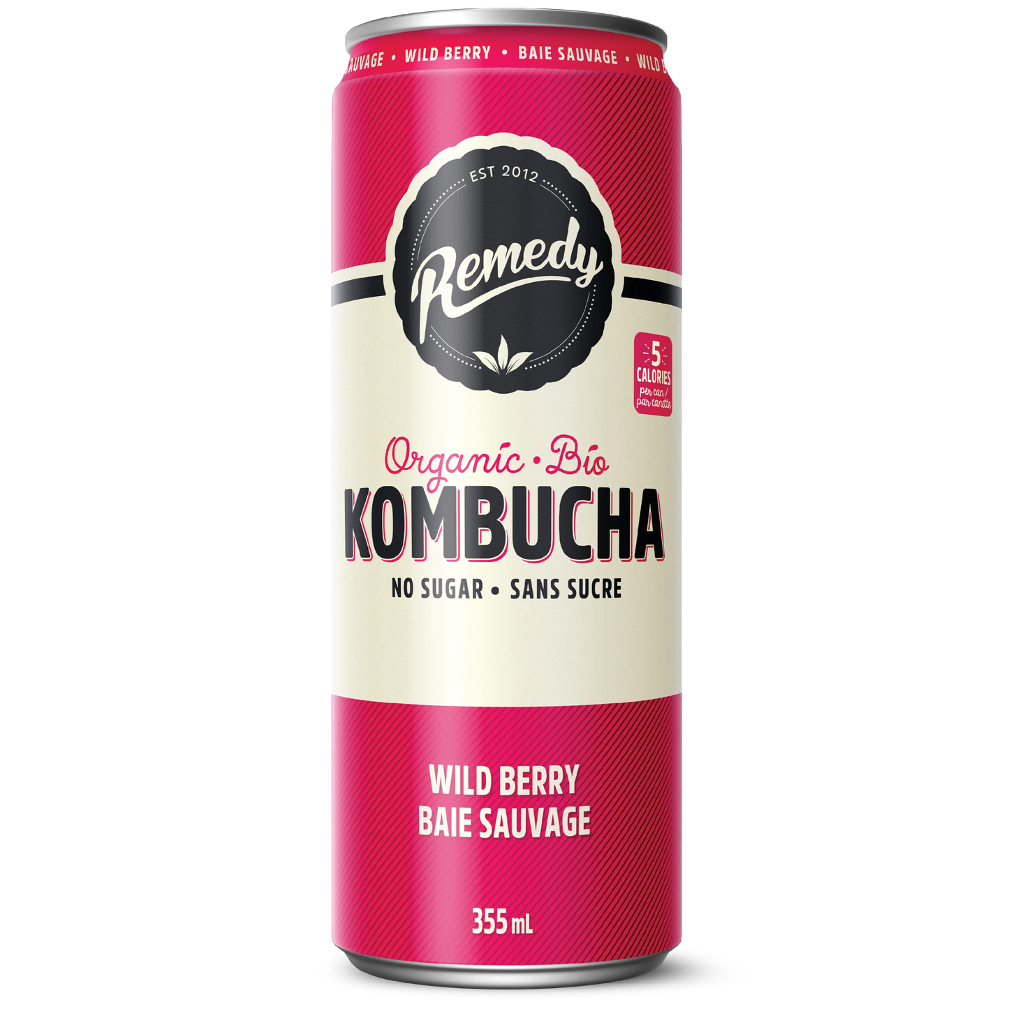 Remedy Kombucha Wild Berry 355ml