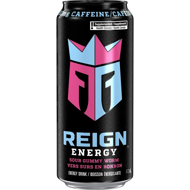 Reign Energy Sour Gummy Worm 473ml