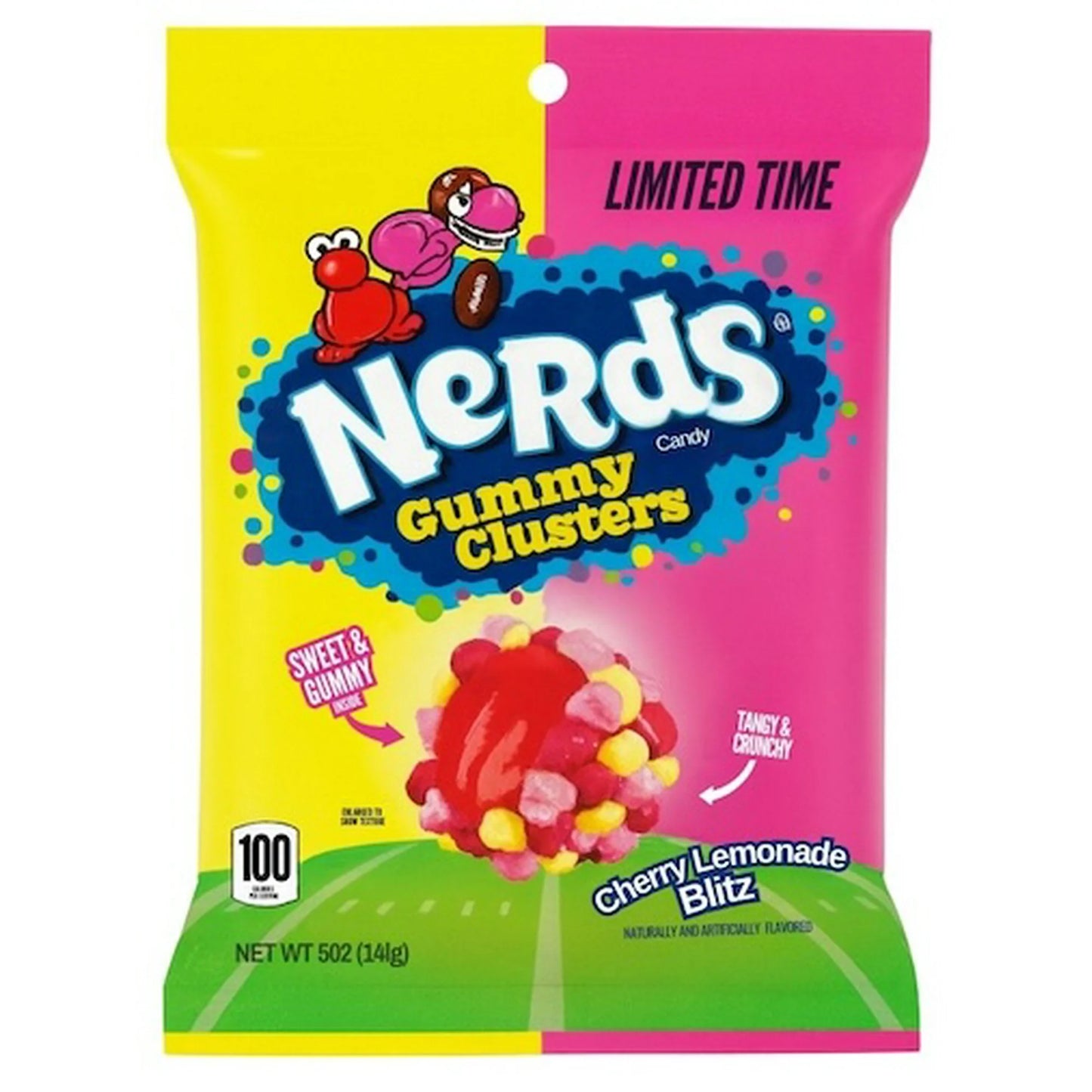 Nerds Gummy Cluster Cherry Lemonade Blitz 141g