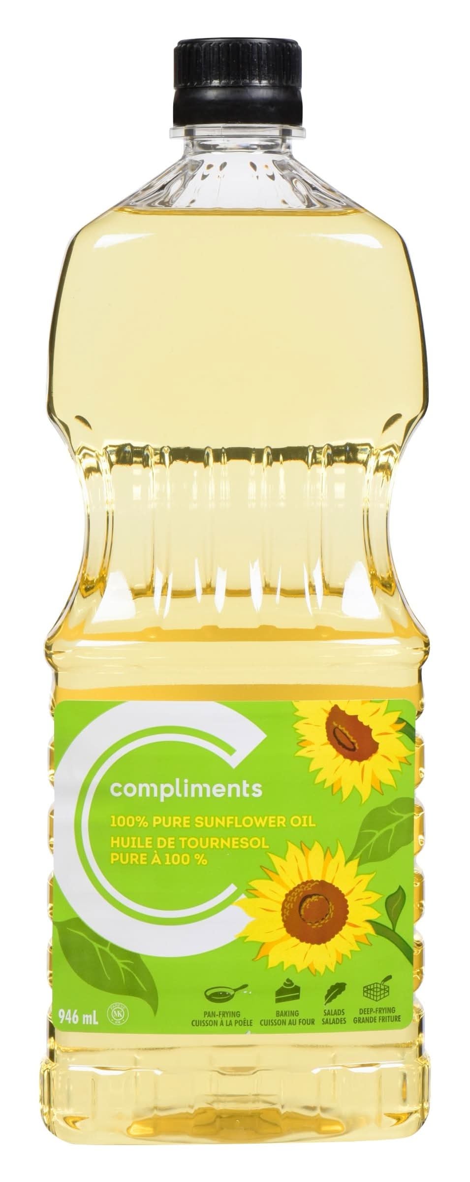 Compliments pure sunflower 996ml