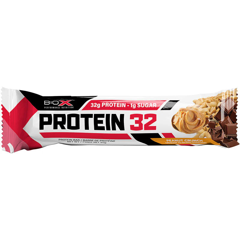 BioX Protein Bar 32g Peanut Crunch 90g