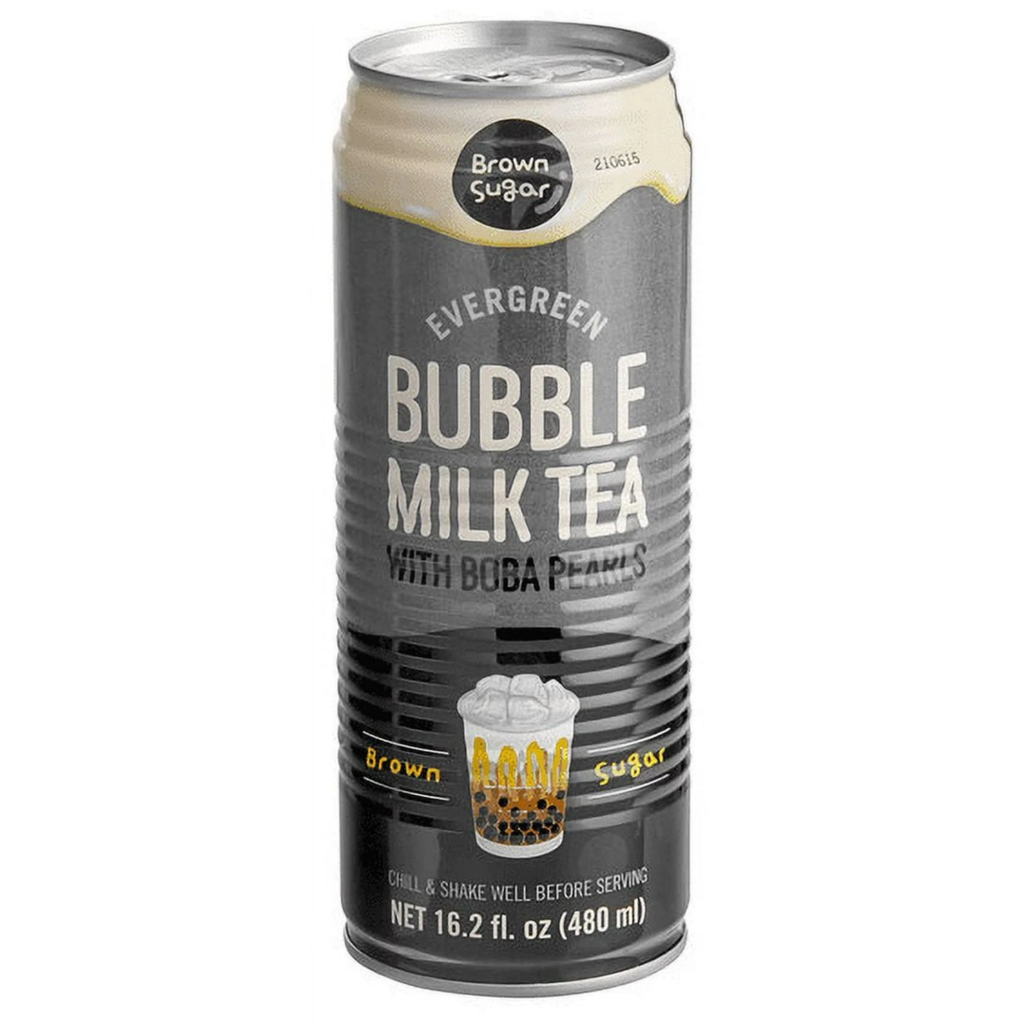 Evergreen Brown Sugar Milk Tea 480ml