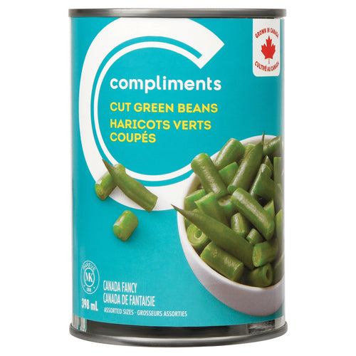 Compliments Cut Green beans 398ml