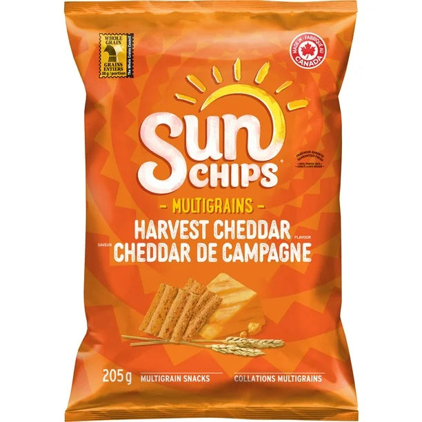 Sun Chips Multigrain Harvest Cheddar 205g