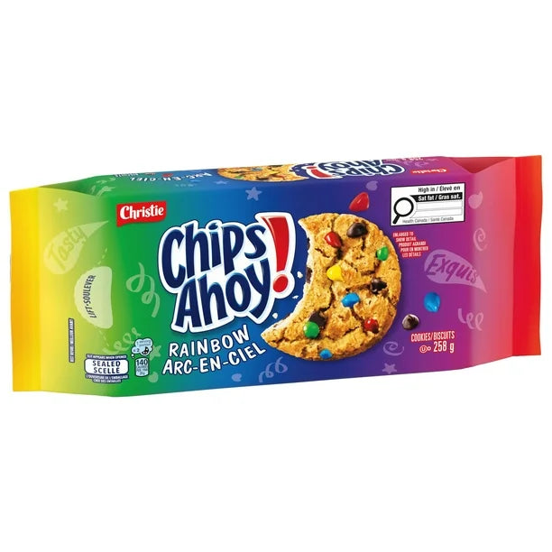 Chips Ahoy Rainbow Cookies 258g