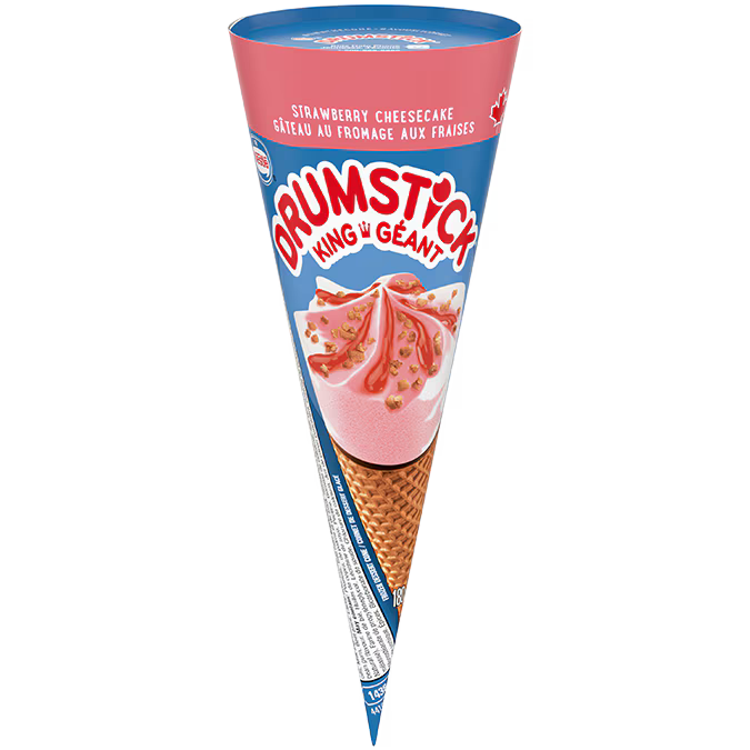 Nestle Drumstick King Strawberry Cheesecake 180ml
