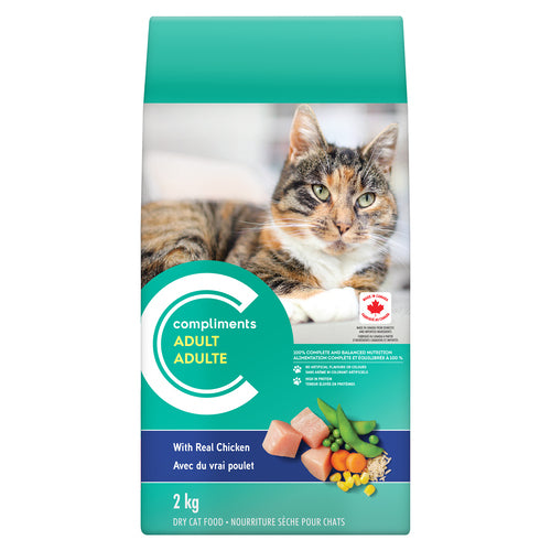 Compliemnts Adult Cat Food Chicken Flavour 2kg