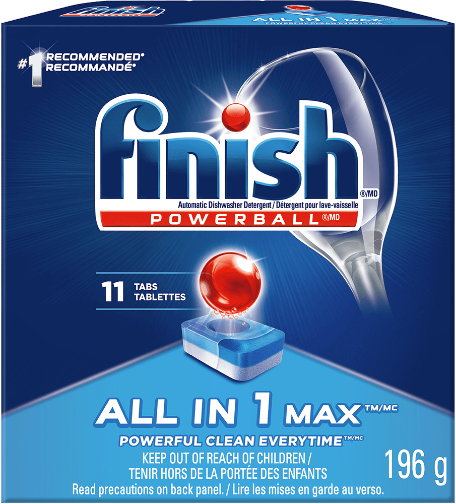 Finish Powerball All in 1 Max 196g